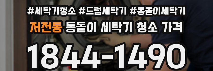 저전동 통돌이 세탁기 청소 가격