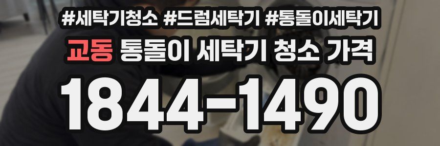 교동 통돌이 세탁기 청소 가격