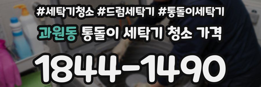 과원동 통돌이 세탁기 청소 가격