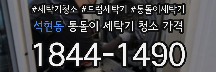 석현동 통돌이 세탁기 청소 가격