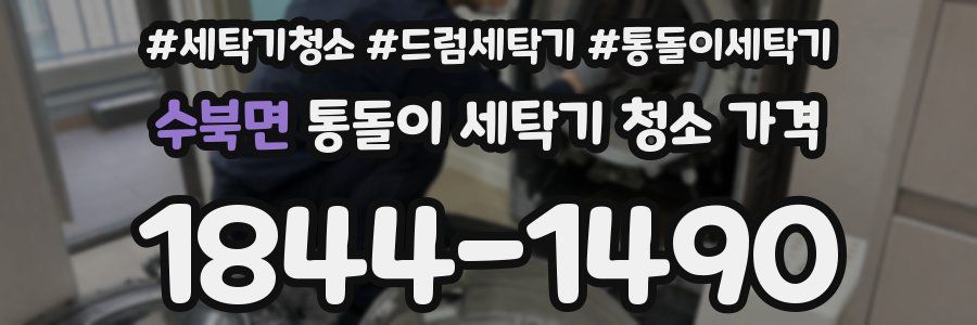 수북면 통돌이 세탁기 청소 가격