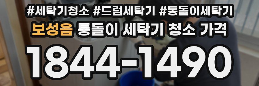 보성읍 통돌이 세탁기 청소 가격