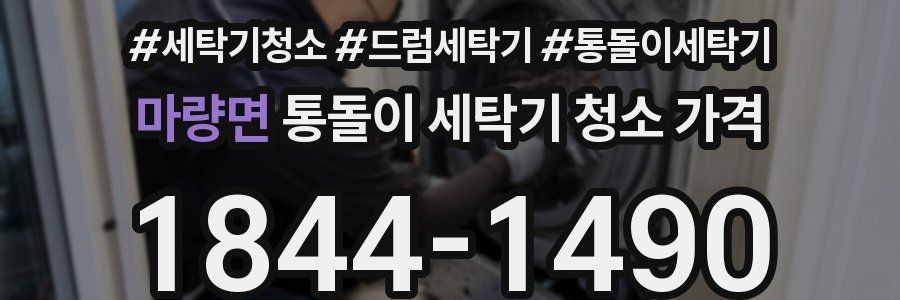 마량면 통돌이 세탁기 청소 가격