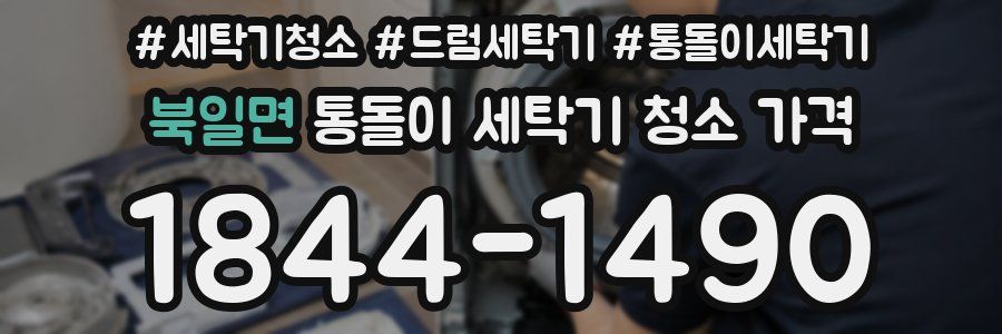 북일면 통돌이 세탁기 청소 가격