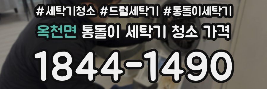 옥천면 통돌이 세탁기 청소 가격