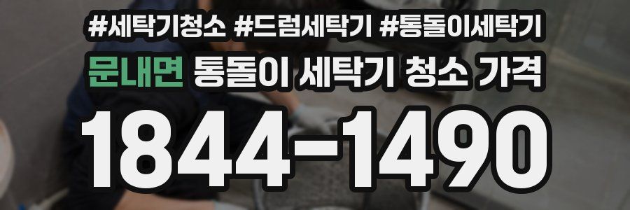 문내면 통돌이 세탁기 청소 가격