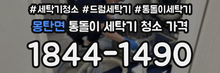 몽탄면 통돌이 세탁기 청소 가격
