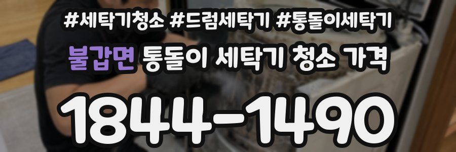 불갑면 통돌이 세탁기 청소 가격