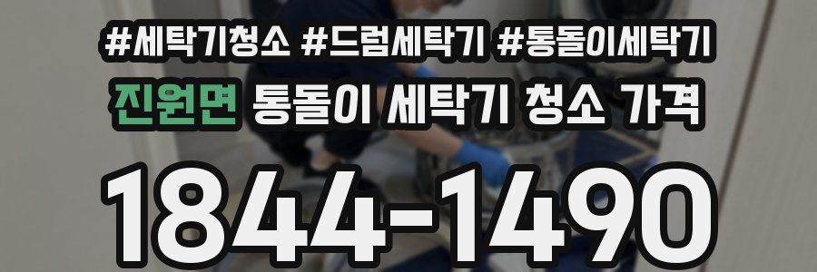 진원면 통돌이 세탁기 청소 가격
