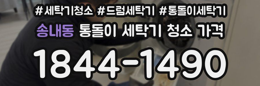 송내동 통돌이 세탁기 청소 가격