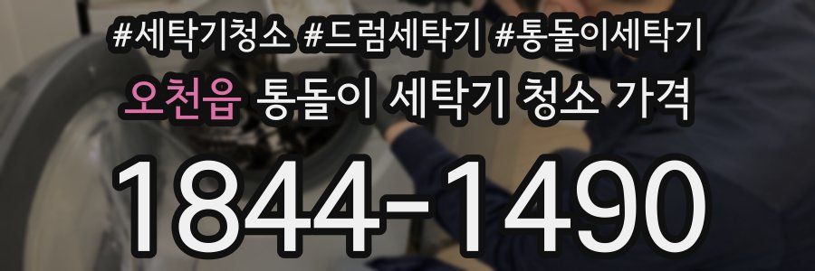 오천읍 통돌이 세탁기 청소 가격