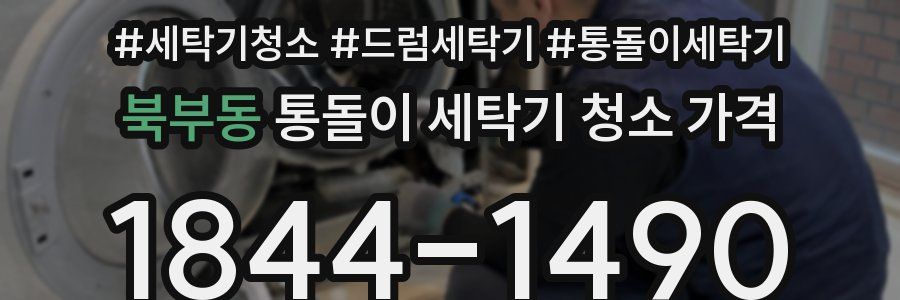 북부동 통돌이 세탁기 청소 가격