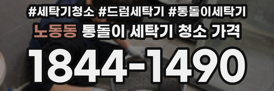 노동동 통돌이 세탁기 청소 가격
