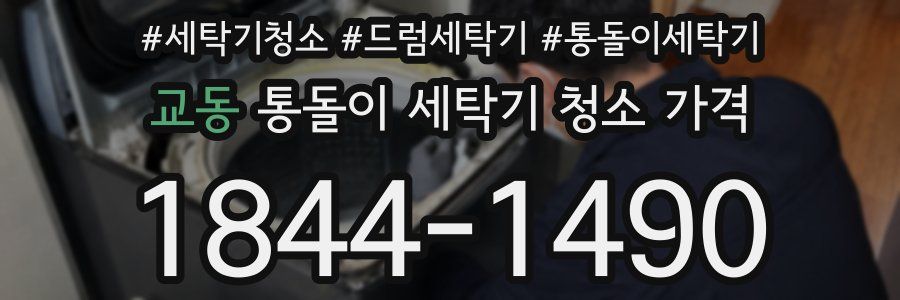 교동 통돌이 세탁기 청소 가격