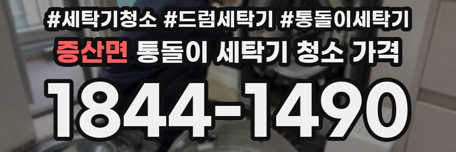 증산면 통돌이 세탁기 청소 가격