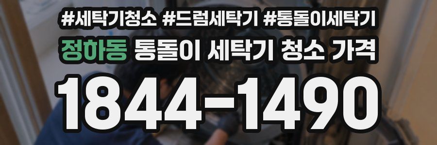 정하동 통돌이 세탁기 청소 가격