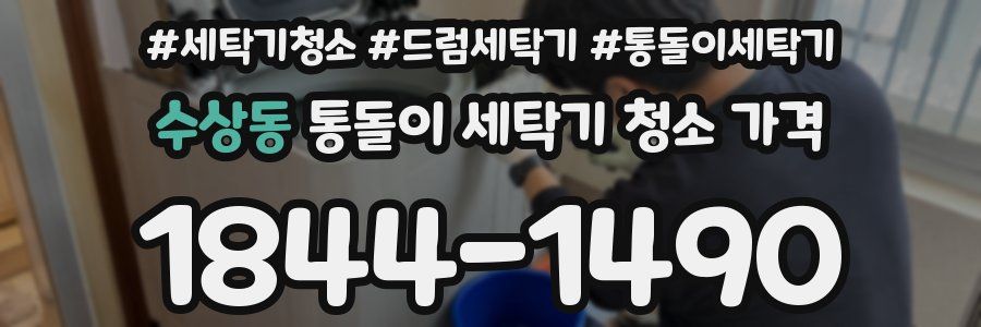 수상동 통돌이 세탁기 청소 가격