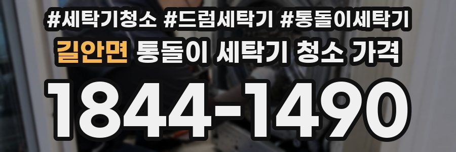 길안면 통돌이 세탁기 청소 가격