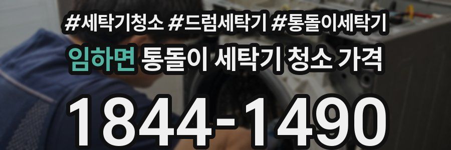 임하면 통돌이 세탁기 청소 가격