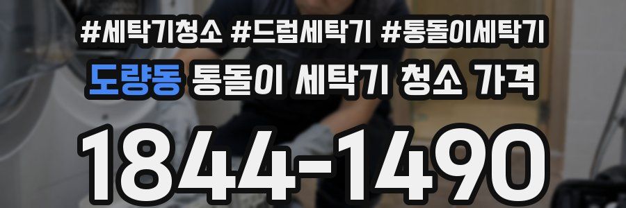 도량동 통돌이 세탁기 청소 가격