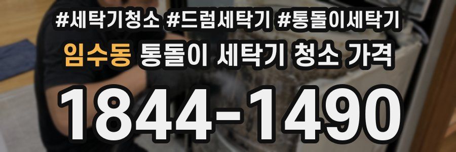 임수동 통돌이 세탁기 청소 가격