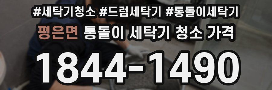 평은면 통돌이 세탁기 청소 가격