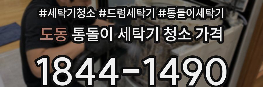 도동 통돌이 세탁기 청소 가격