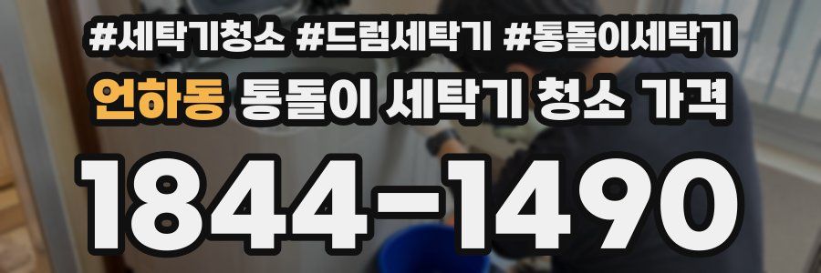 언하동 통돌이 세탁기 청소 가격