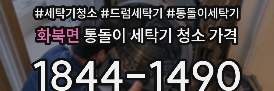 화북면 통돌이 세탁기 청소 가격