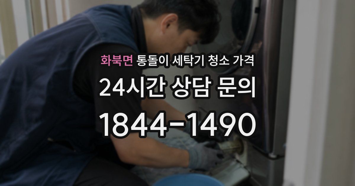 화북면 통돌이 세탁기 청소 가격