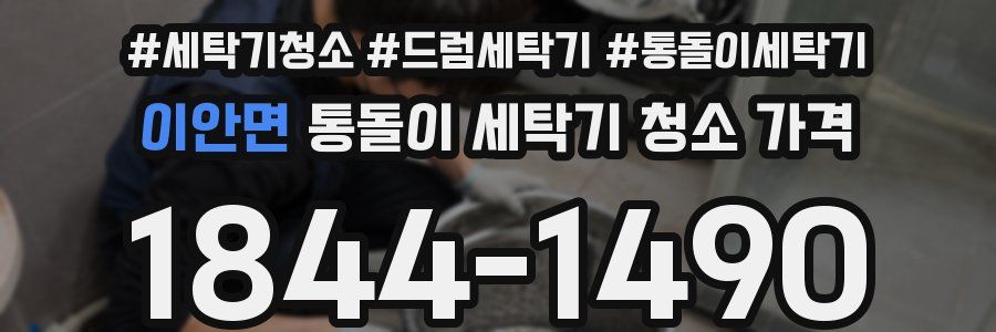 이안면 통돌이 세탁기 청소 가격