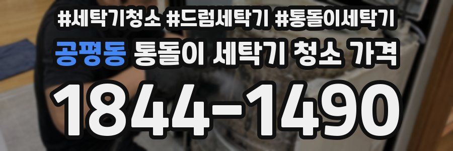 공평동 통돌이 세탁기 청소 가격