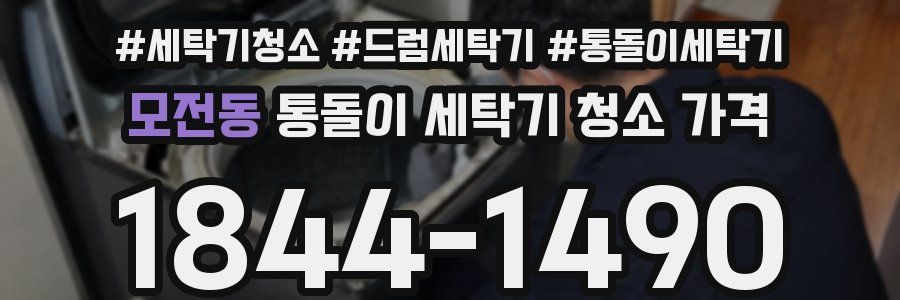 모전동 통돌이 세탁기 청소 가격