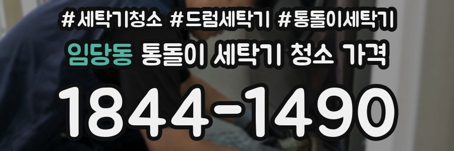 임당동 통돌이 세탁기 청소 가격
