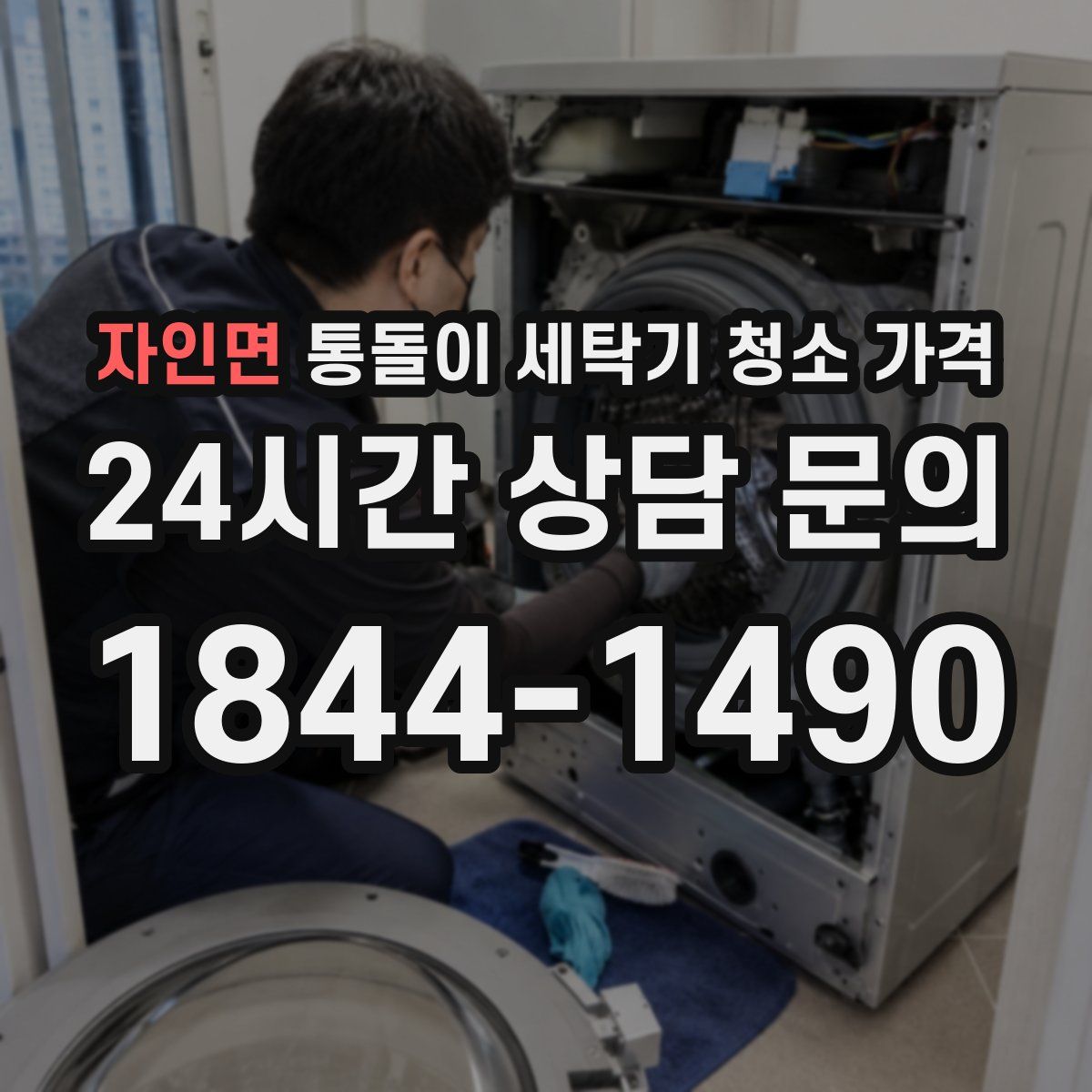자인면 통돌이 세탁기 청소 가격