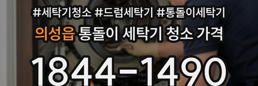 의성읍 통돌이 세탁기 청소 가격