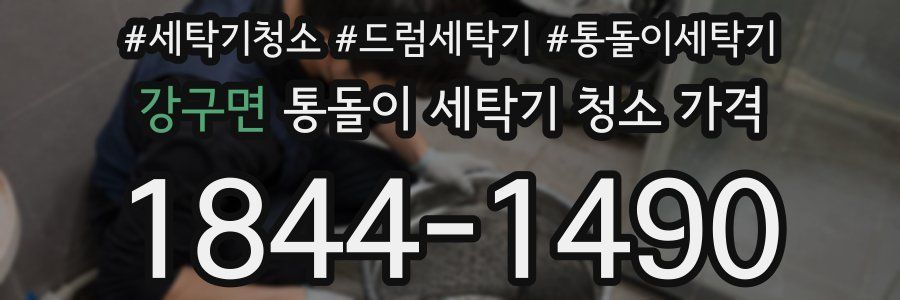 강구면 통돌이 세탁기 청소 가격