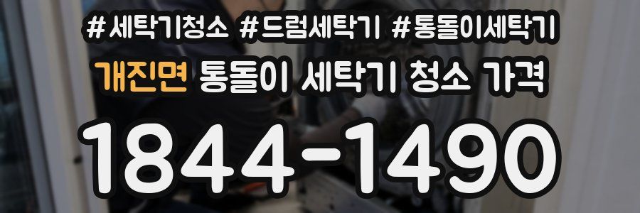 개진면 통돌이 세탁기 청소 가격
