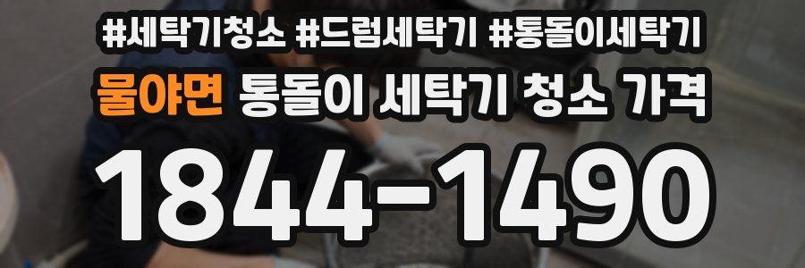 물야면 통돌이 세탁기 청소 가격