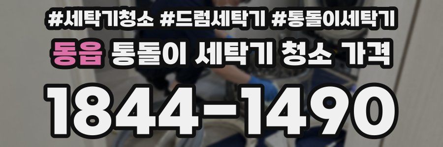 동읍 통돌이 세탁기 청소 가격