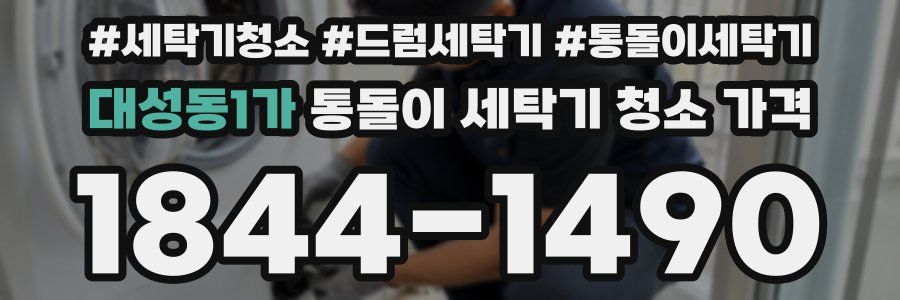 대성동1가 통돌이 세탁기 청소 가격