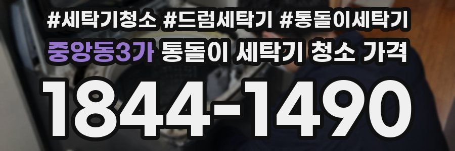 중앙동3가 통돌이 세탁기 청소 가격