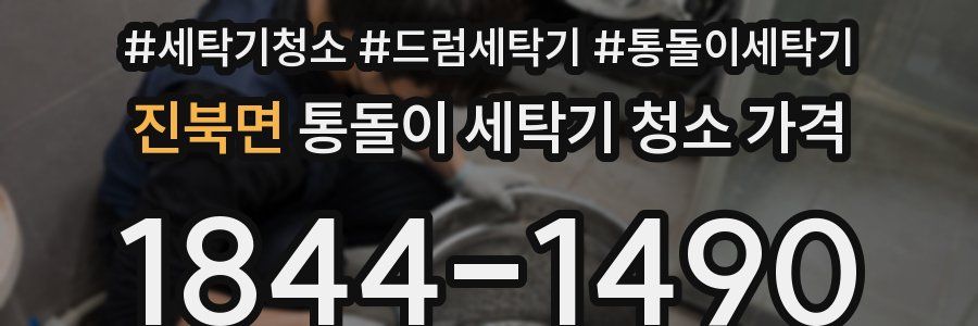 진북면 통돌이 세탁기 청소 가격