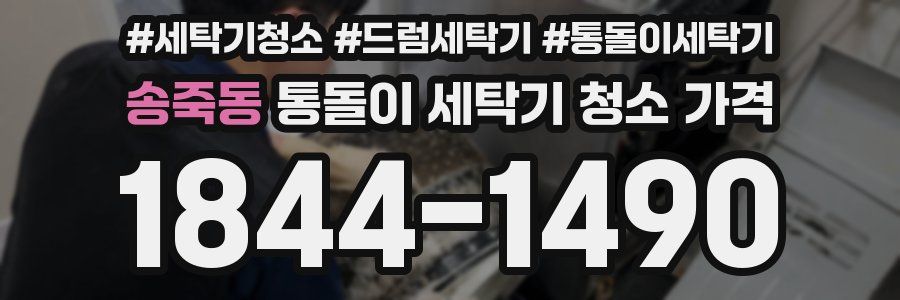 송죽동 통돌이 세탁기 청소 가격