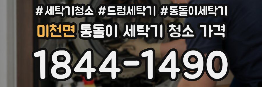 미천면 통돌이 세탁기 청소 가격