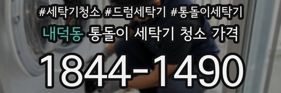 내덕동 통돌이 세탁기 청소 가격
