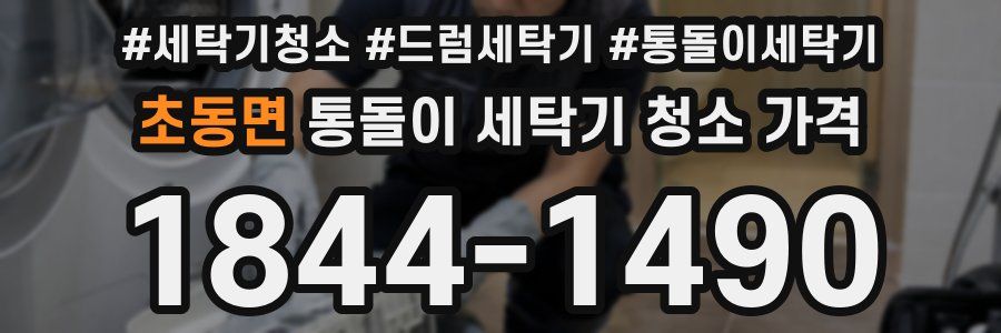 초동면 통돌이 세탁기 청소 가격