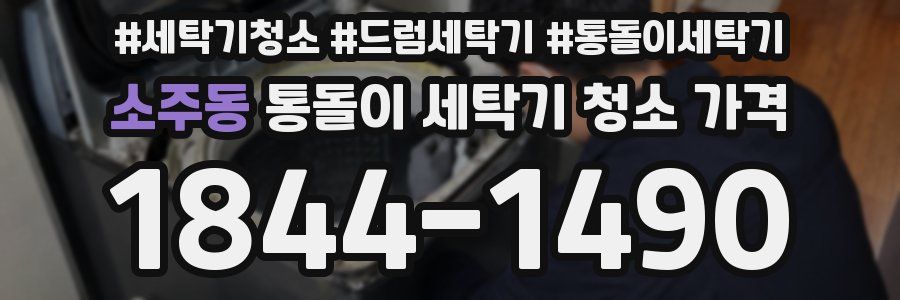 소주동 통돌이 세탁기 청소 가격