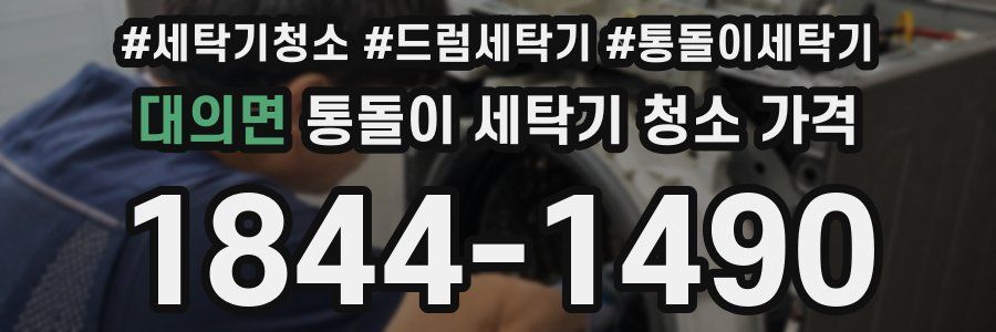 대의면 통돌이 세탁기 청소 가격