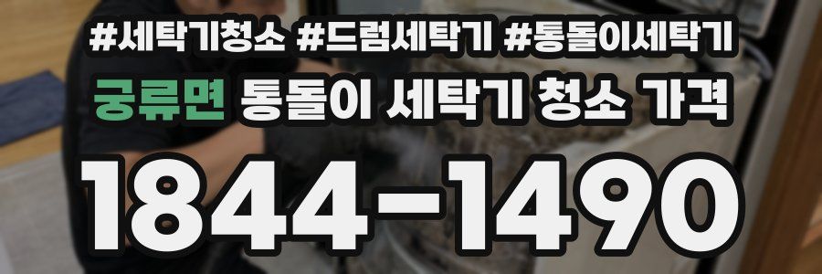 궁류면 통돌이 세탁기 청소 가격
